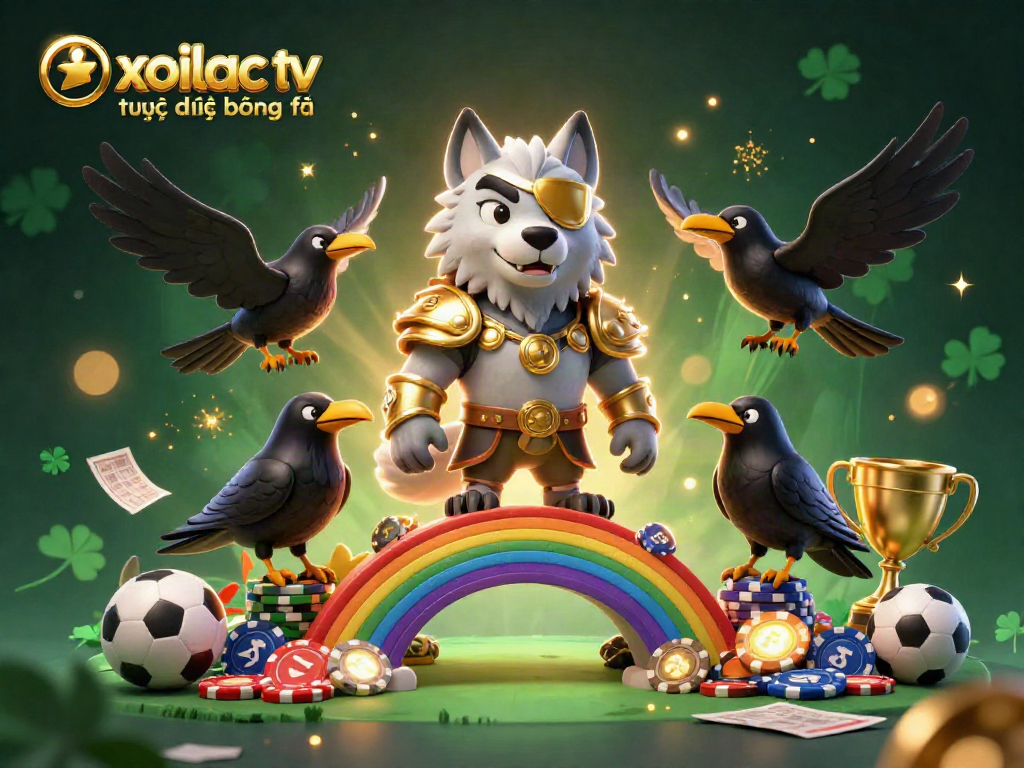 Xoilac tv trực tiếp bóng đá brings you live football betting scenes with energetic characters and dynamic elements